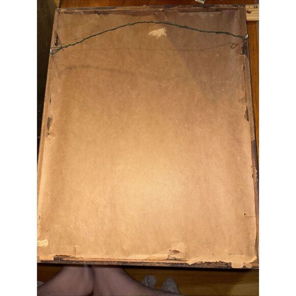 Antique Framed Signed Print SAINT-VIVIEN VU DE LA RUE DU MATELAS Rouen France - Picture 8 of 11